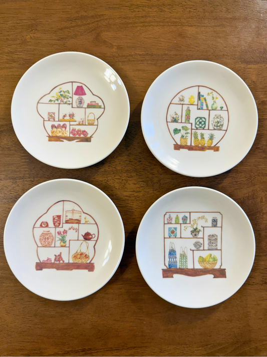 Special Set Price❣️ Shelf Stories Plate - Set of 4