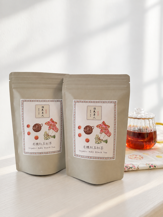 Organic Ruby Black Tea – 12 Tea Bags