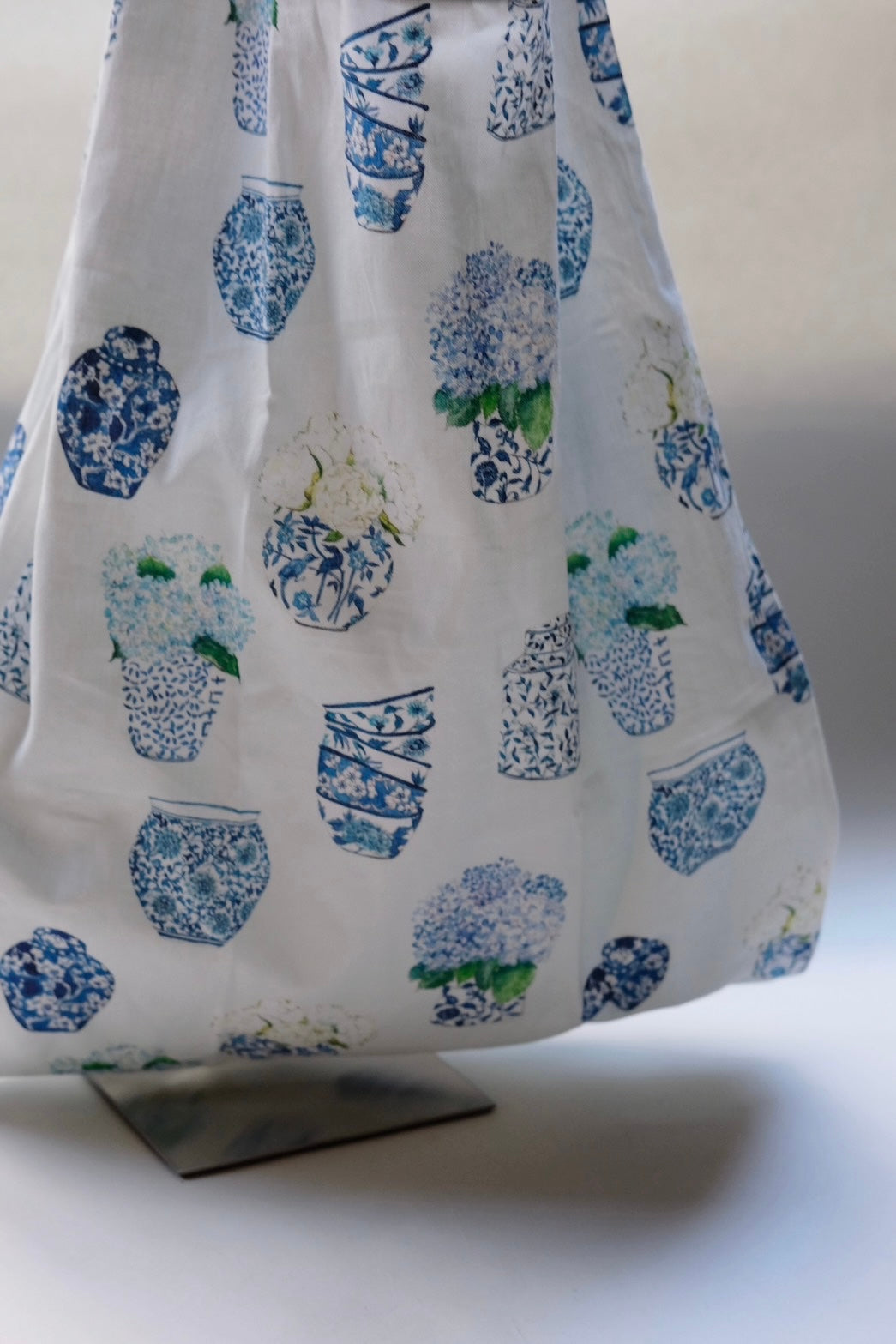 コットンのエコバッグ"Blue and White"