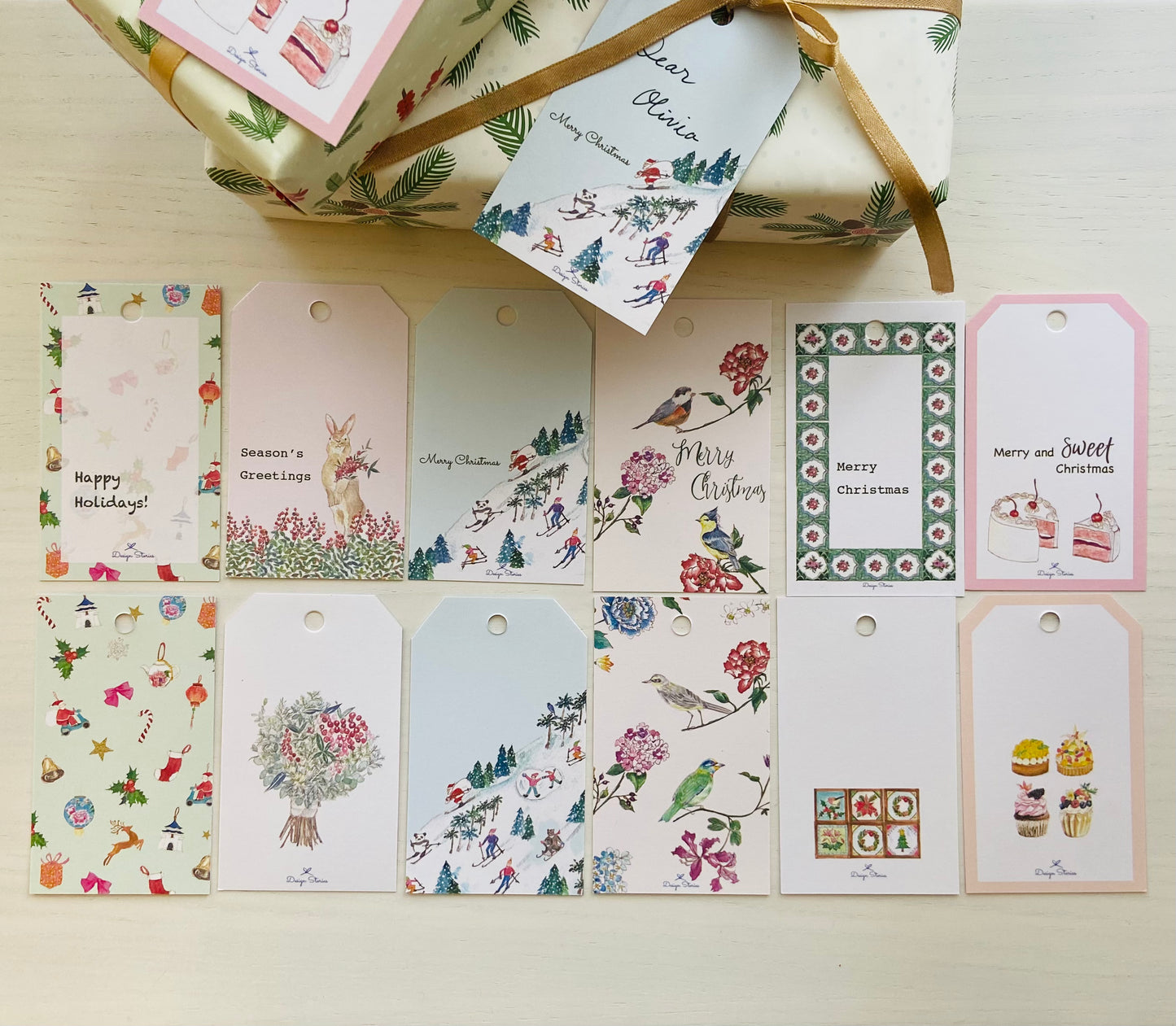 Christmas Gift Tag Set