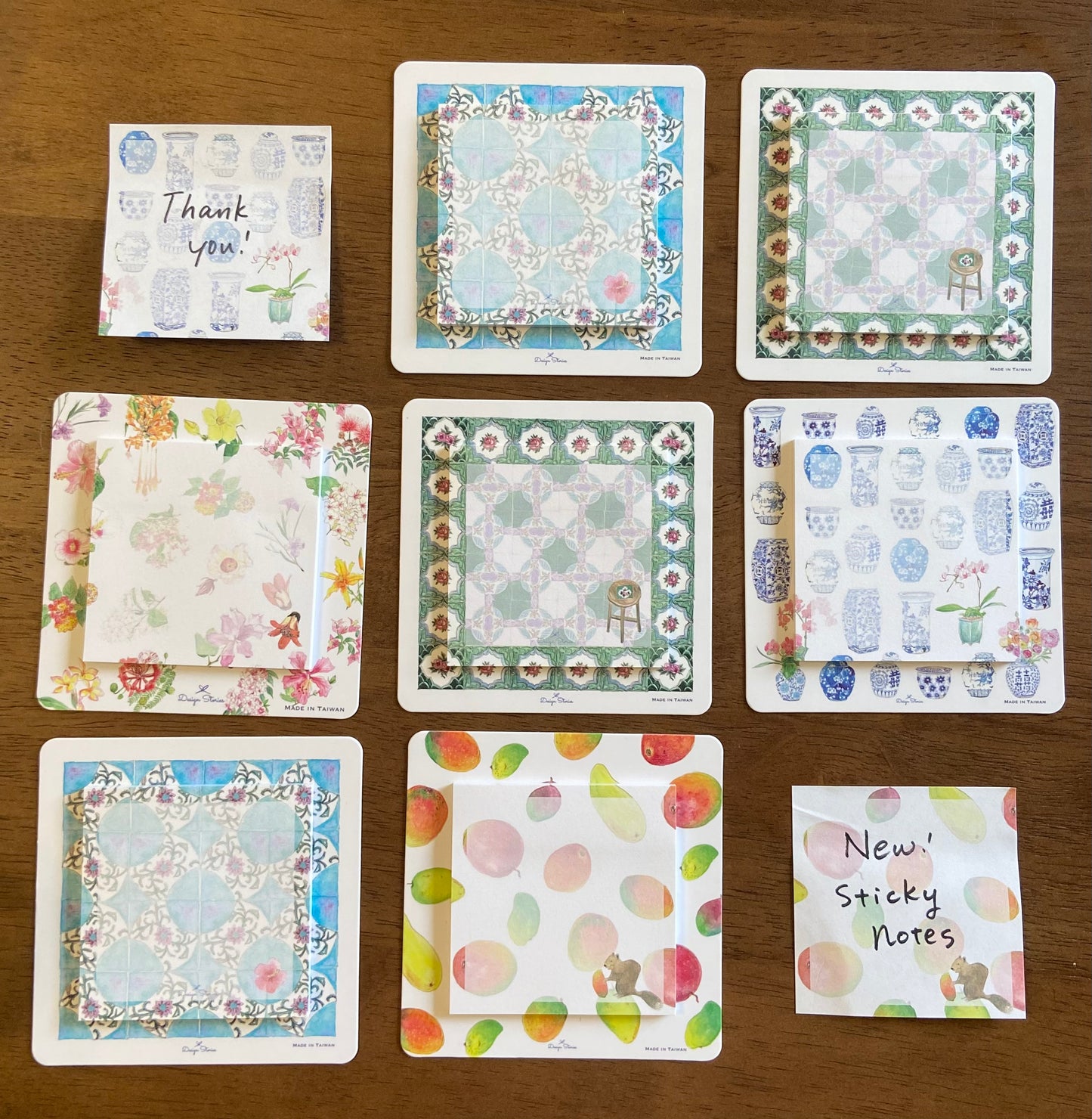 Taiwan Colors Sticky Note