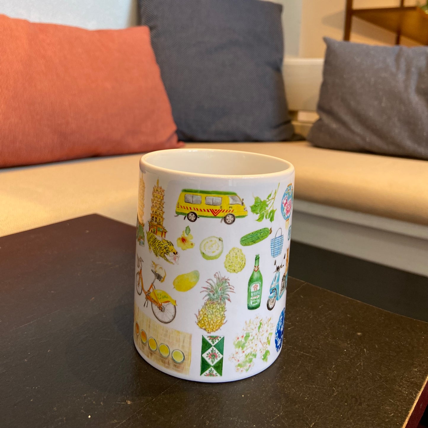 カラフル台湾マグカップ