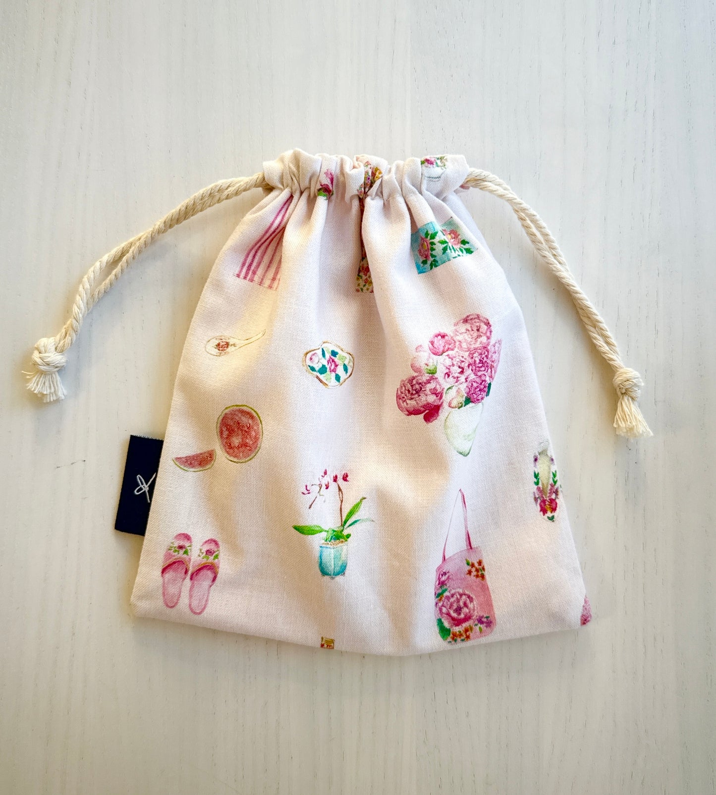 New❗️Taiwan Pink Drawstring Pouch