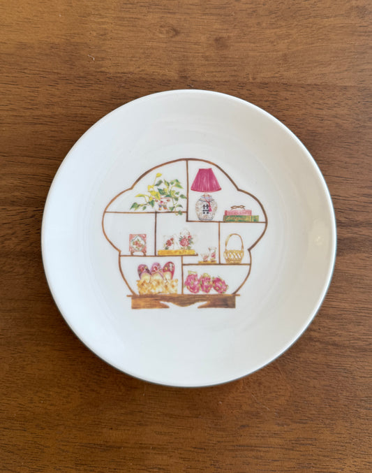 Shelf Stories Plate – Pink