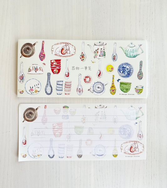 Tableware Note Pads