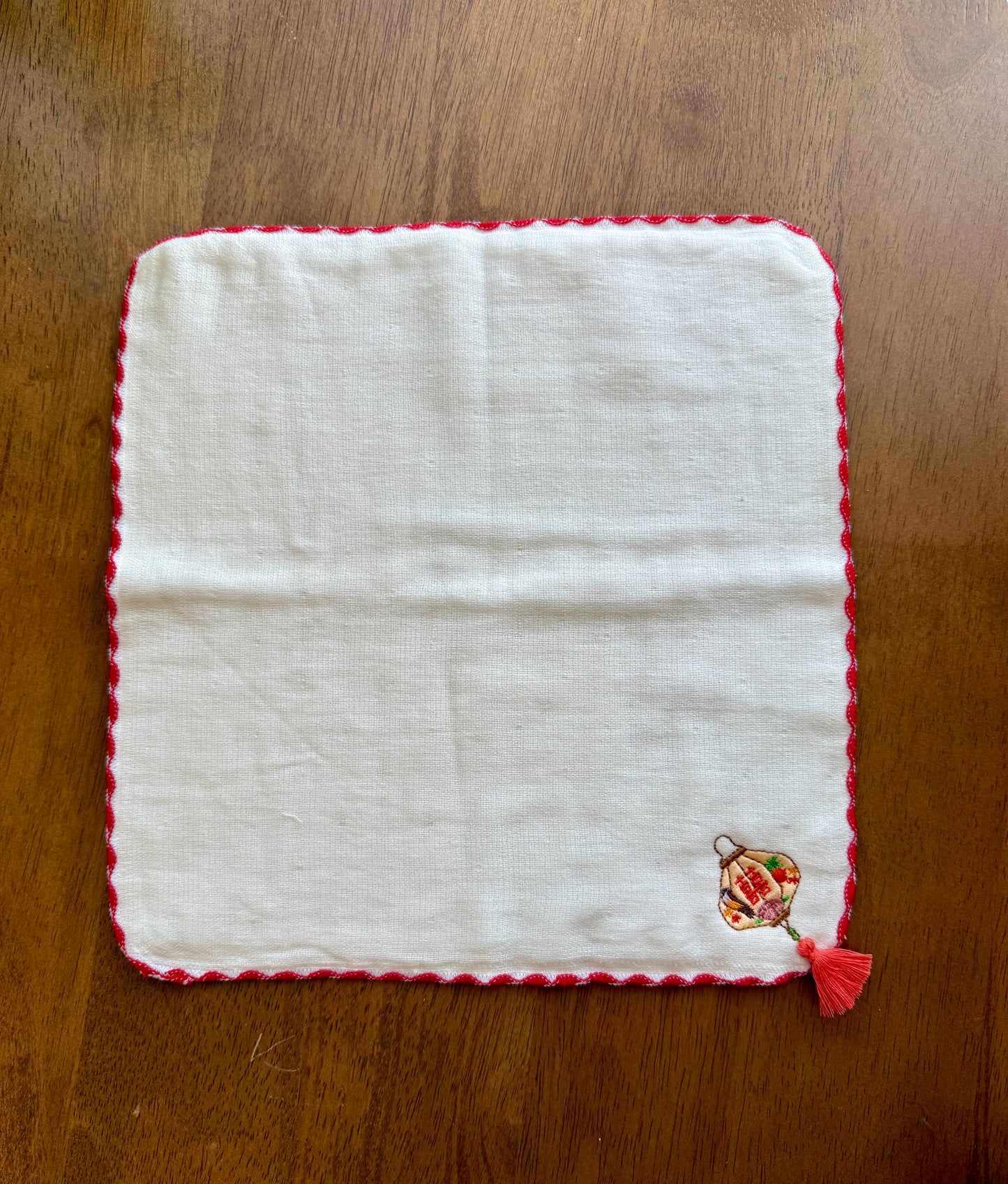 New❗️Double Happiness (囍) Lantern Cotton Small Towel