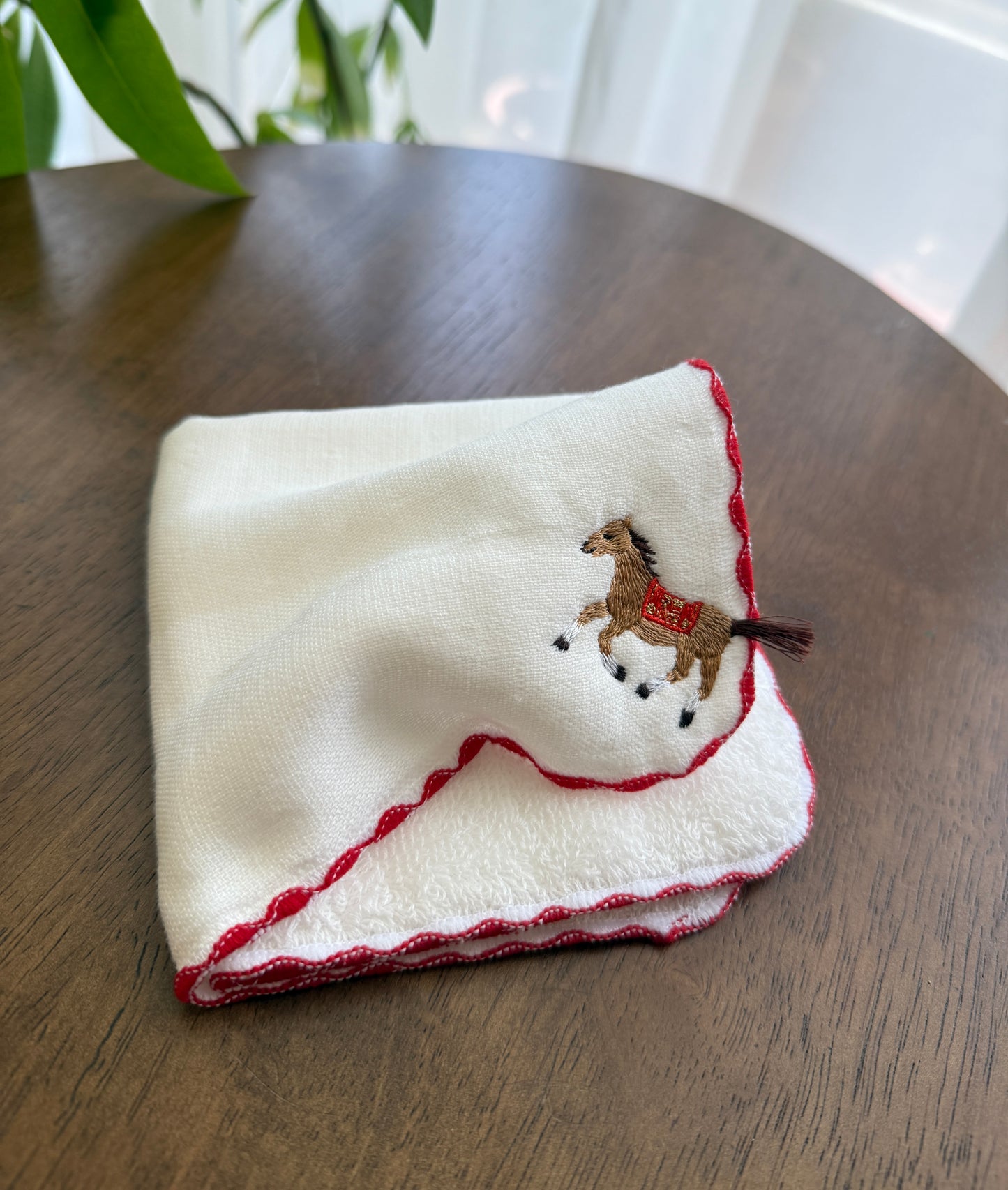 New❗️Happy Horse Cotton Small Towel