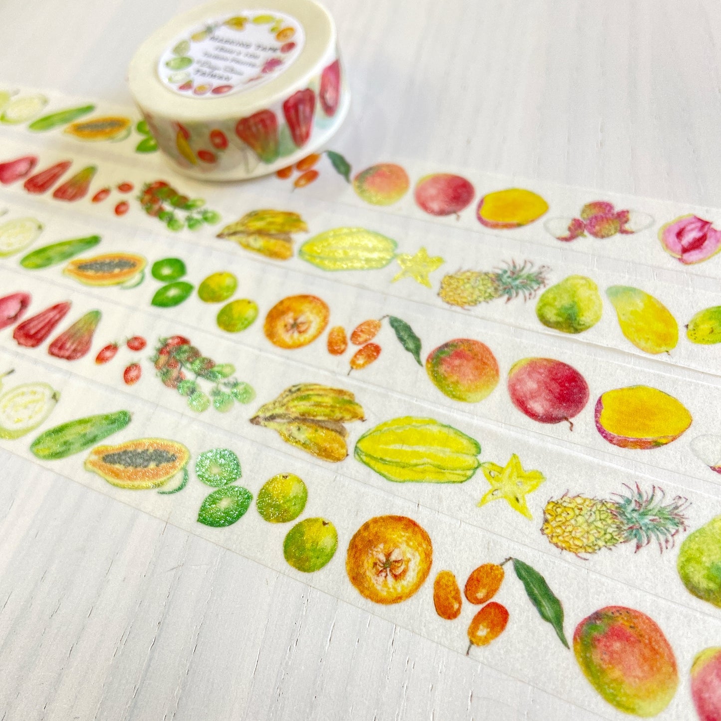 Taiwan fruits washi tape